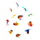 12pcs/pack All Purpose Simulation Insect Fishing Flies Wet Dry Fly Fishing Lure Carp Fishing