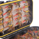 40Pcs/Box Assortment Fly Fishing Flies Simulation Insects Dry Flies Lures