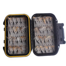 40pcs Fly Fishing Flies Kit Fishing Flies Wet Flies Assortment + Fly Box for Bass Salmon Trout Fish