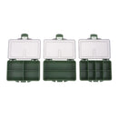 Carp Coarse Sea Fishing Tackle Box System for Hooks Swivels Beads Rigs including 10 dividers can be moved to suit