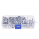 45Pcs Fishing Top Rings Rod Pole Repair Kit Line Guides Eyes Ring 7mm/6mm