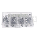 35 Pcs Fishing Rod Guides Eye Ring Rod Repair Kit Mix Size for Rod Building Stainless steel frame wear-resistant ceramic ring