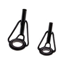 30pcs Fishing Rod Guides Eye Ring Rod Repair Kit Mix Size for Rod Building Stainless steel frame wear-resistant ceramic ring