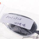 ID Cards/Key Retractable Clip Keychain Key Ring Pull Reel Keychain -Black
