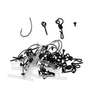 10 Set Ready Tied Ronnie Rigs Carp Fishing Pop-up Rigs Tackle Spinner Rigs