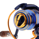 Casting Spinning Fishing Reel 12+1 Ball Bearing 5.2:1 Gear Ratio Wheel Smooth and Corrosion Resistant Durable to use