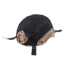 Camouflage Nylon Army Game Gear Combat Helmet Accessories Cover for Fast Helmets Black