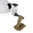 Tactical Standard Helmet Mount Adapter Base Bracket For Gopro Hero Camera Brown Tough Nylon
