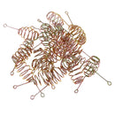 Tower Shape Fishing Tapered Brass Spring Hooks Explosion Fishing String Hook Carp Fishing Sea Hook Fishing Tackle