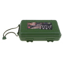 18.5 cm Barbed Explosion Hook Box Waterproof Green Fishhook Case Fishing Supplies