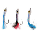 3pcs Fly Fishing Lure Fish Bait Sinking Wet Flies for Carp Bass Salmon Fishing Minow