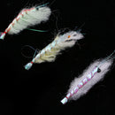 6pc Artificial Shrimp Flies Fly Fishing Saltwater Shrimp Bait Lure Mix Color