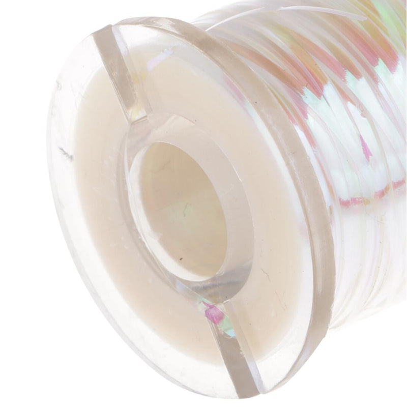 1 Roll Holographic Tinsel Line Tape Fly Tying Tape Pearl Flash Fishing Tape
