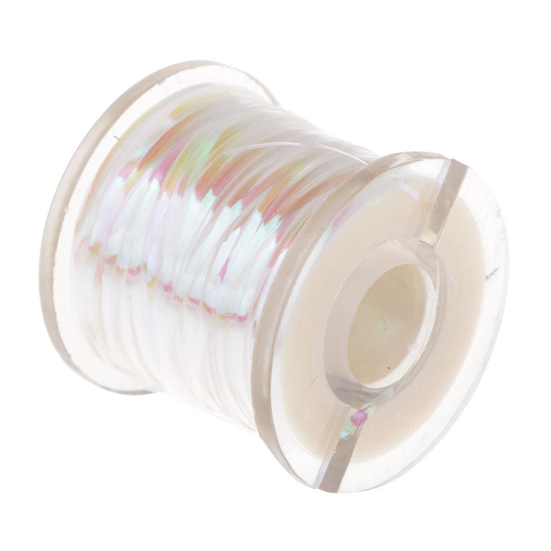 1 Roll Holographic Tinsel Line Tape Fly Tying Tape Pearl Flash Fishing Tape