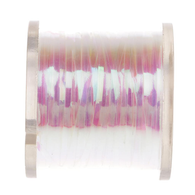 1 Roll Holographic Tinsel Line Tape Fly Tying Tape Pearl Flash Fishing Tape