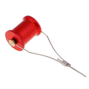 Fly Tying Bobbins Holder Tools Smooth Bobbins with Bobbin Threader Spool
