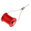 Fly Tying Bobbins Holder Tools Smooth Bobbins with Bobbin Threader Spool
