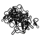 20pcs PVA Bag Swivels Flexible Copper Carp Fishing Rolling Swivel with Snap Terminal Tackle
