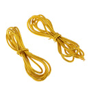 2pcs Mylar Minnow Tubing Piping Fly Tying Material Gold 3mm Diameter 192cm