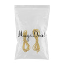 2pcs Mylar Minnow Tubing Piping Fly Tying Material Gold 3mm Diameter 192cm