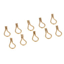 10Pcs/pack Fishing Rod Guides Replacement Tip Ring Eye Rings Rod Accessories