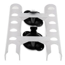 Suction Cup Fishing Rod Rack 2 Tube Rod Holder for Car/Truck/SUV/Fishing Box