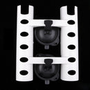 Suction Cup Fishing Rod Rack 2 Tube Rod Holder for Car/Truck/SUV/Fishing Box