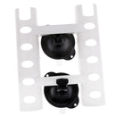 Suction Cup Fishing Rod Rack 2 Tube Rod Holder for Car/Truck/SUV/Fishing Box