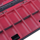 Large Fishing Tackle Box Accessories Lure Hook Bag Storage 24 Compartments 20x11.5x5 cm/7.9x4.5x2.0 inch