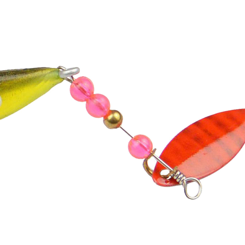 1 Piece Soft Fishing Lure T Tail Fishing Bait Sequin Spinnerbait Crankbait High Quality Durable to Use
