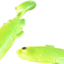 Pack of 10pcs Soft Fish Fishing Lure Bionic Fish Bait Swimbaits Fishing Tackle 5cm/2 inch