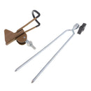 Detachable Fishing Rod Holder Support Adjustable Pole Ground Stand Bracket Convenient to Carry