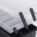 3 Layers Big Fishing Tackle Box Plastic Handle Fishing Box Carp Fishing Accessories Lures Case