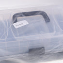 3 Layers Big Fishing Tackle Box Plastic Handle Fishing Box Carp Fishing Accessories Lures Case
