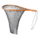 Nylon Fishing Landing Net Mesh Catch and Release Net with Smooth High Quality Wooden Handle