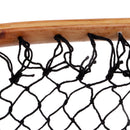 Nylon Fishing Landing Net Mesh Catch and Release Net with Smooth High Quality Wooden Handle