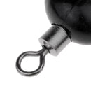 20 Pieces Metal Eight Shape Ring Plastic Olive Bead Rolling Swivel Connector