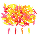 100pcs Plastic Bait Screws Fishing Pop Up Peg Carp Chod Rig Hook Connection
