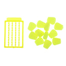 12pcs Pop Up Corn Floating Lures and 1pc Boilie Stoppers for Carp Fishing