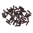 50pcs Tail Rubber Tubes for Saftey Lead Clips Carp Fishing Rig Sleeves Useful Accessories 20mm