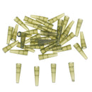 50pcs 20mm Durable Tail Rubber Cone Tubes Tail Rubber Tubes for Safety Lead Clips