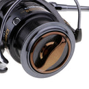 Spinning Reel Saltwater 5+1BB 6.7:1 Metal Spool Lure Fishing Reels with Shallow Spool