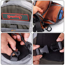 Fishing Bag Multiple Pocket Waist Pack Adjustable Strap Portable Outdoor Fishing Tackle Bag for Travel Hiking Cycling Climbing Sports
