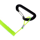 2 in 1 Kayak Paddle Leash, Fishing Rod Coiled Lanyard Cord 280 cm/110 inch