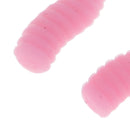 50pcs Simulation Maggot Baits Vivid Grub Soft Lures Imitation Bait 0.39inch Eco-friendly