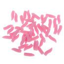 50pcs Simulation Maggot Baits Vivid Grub Soft Lures Imitation Bait 0.39inch Eco-friendly