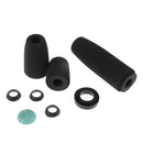 Rod Building Repair Black EVA Fly/Ice Fishing Rod Handle Grip and Reel Seat
