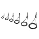 6pcs/lot Fishing Rod Eyes Ceramic Ring Lure Rod Guides Line Repair Rings Kit for raft rod, lure rod