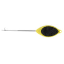 1 Piece Fishing Baiting Needle Latch Needle with Non-Slip Handle Easy Grip Yellow/Black Color