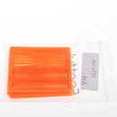 5 Cards Boilie Bait Hair Stops Avaliable in 2 Size Stand Bait Stop Orange Color